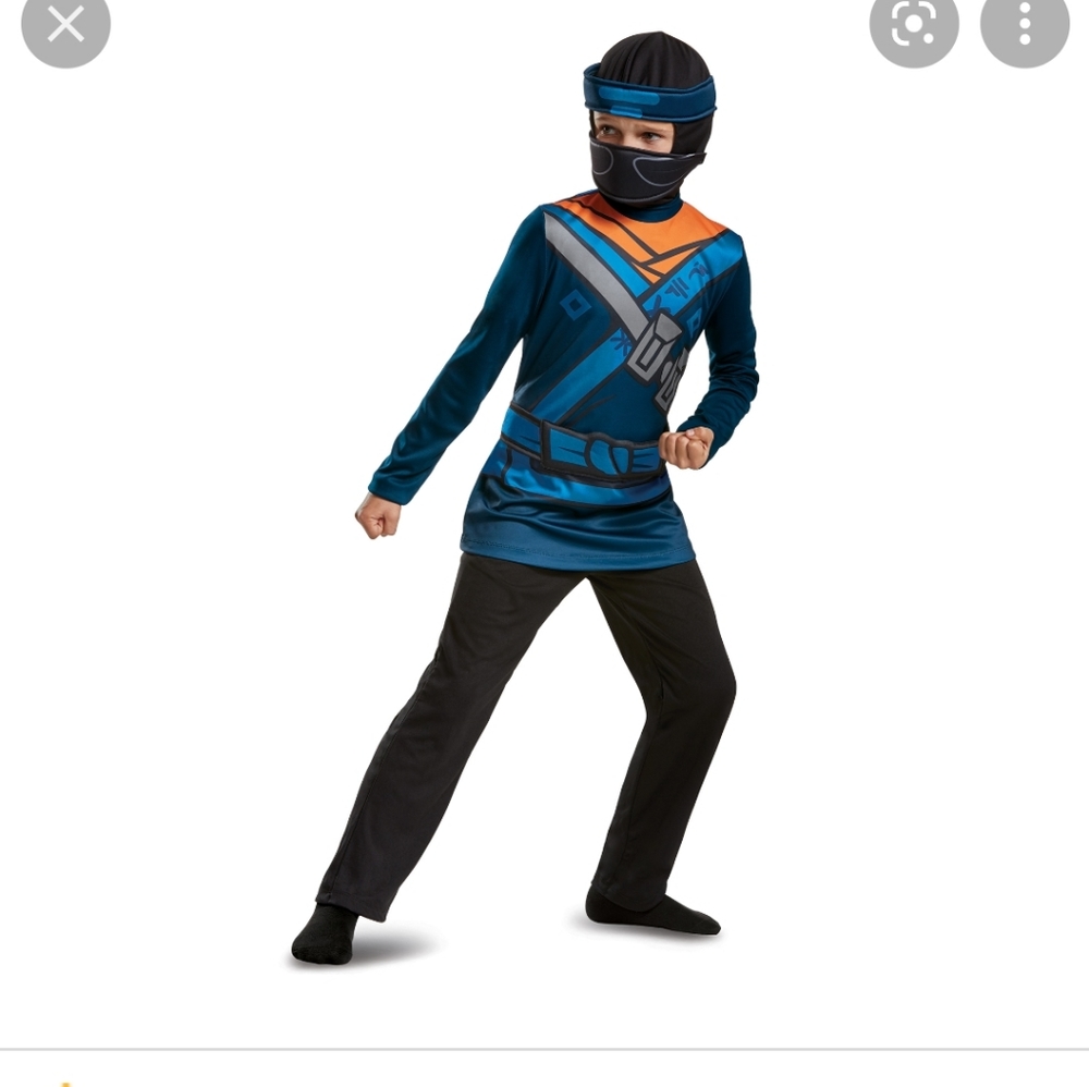 Lego Ninjago movie Jay costume